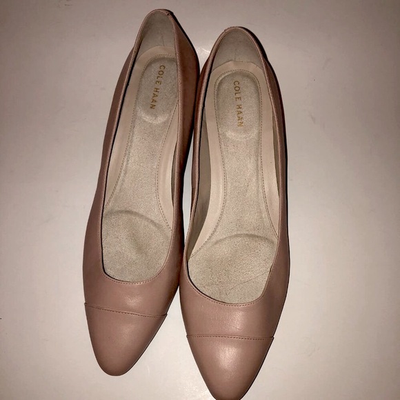 NWOT Sz 10.5 Cole Haan Mahogany Rose The Go-To Block Heel W16075 - Picture 7 of 16